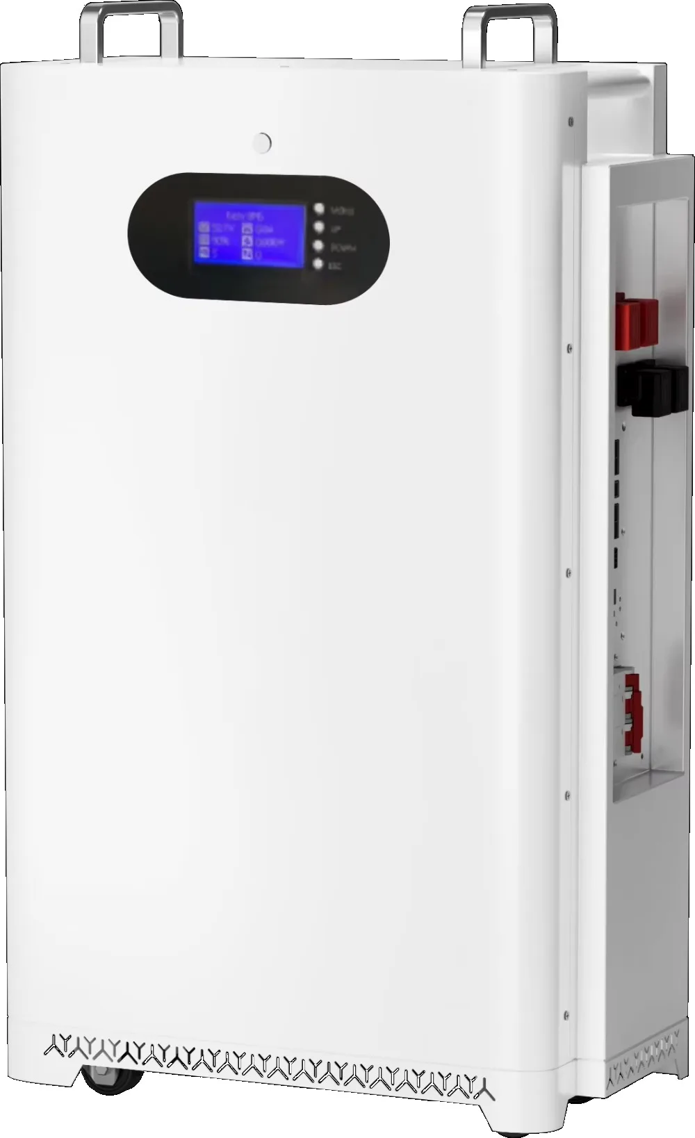 51.2V 300Ah 15kWh Monocrystalline Silicon  Solar Battery Safe & Silent EMS System for Automatic Home Energy Management
