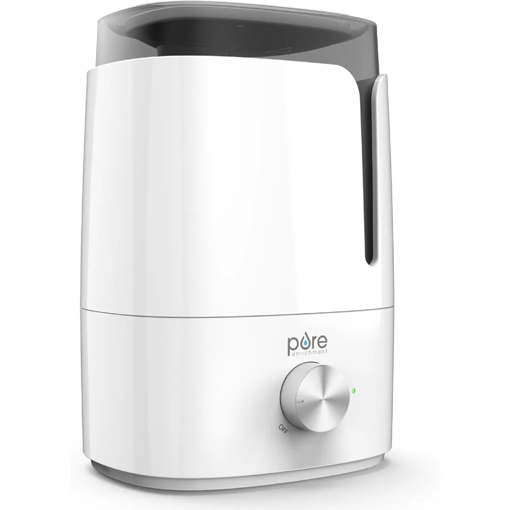 Cool Mist Humidifier - Easy-Clean 3.5L Tank Lasts up to 50 Hours; Whisper Quiet, & Auto Shut-Off for Large Living Rooms