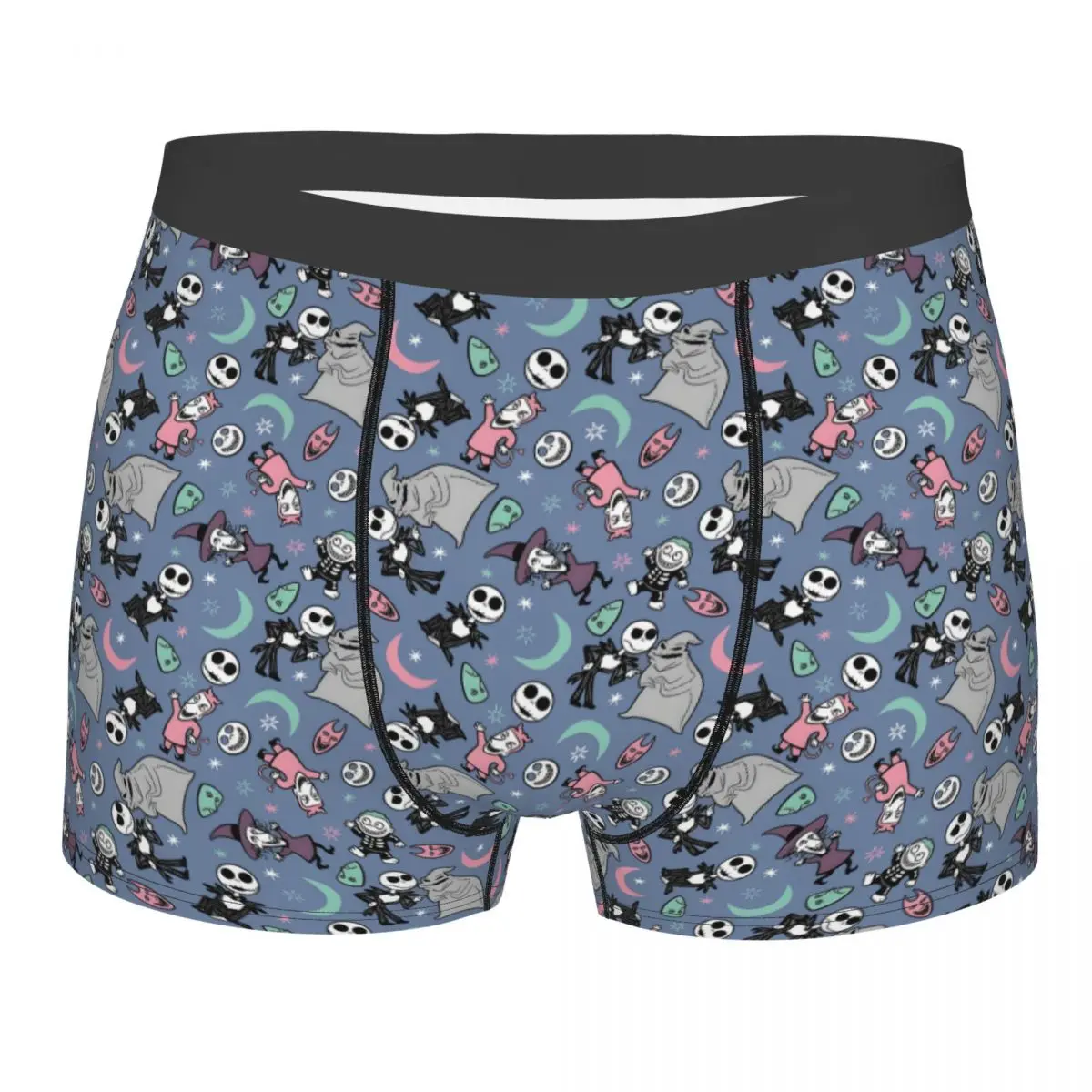 

Custom The Nightmare Before Christmas Boxers Shorts Mens Gothic Jack Skellington Briefs Underwear Fashion Underpants