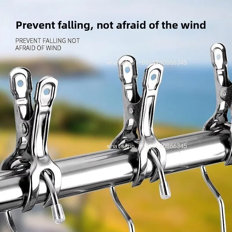 Stainless steel multifunctional clip windproof clothes quilt clip