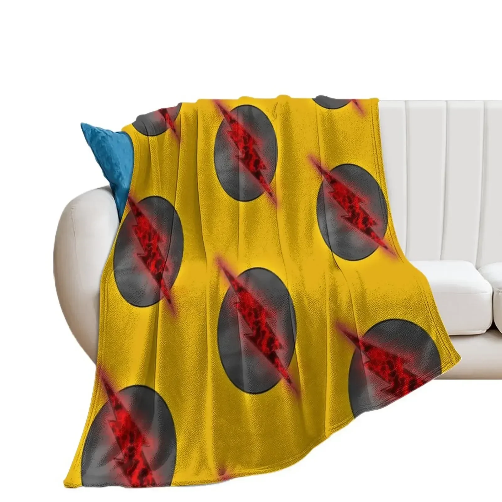 

Reverse Flash Throw Blanket Soft Beds Picnic Moving Luxury Throw Blankets