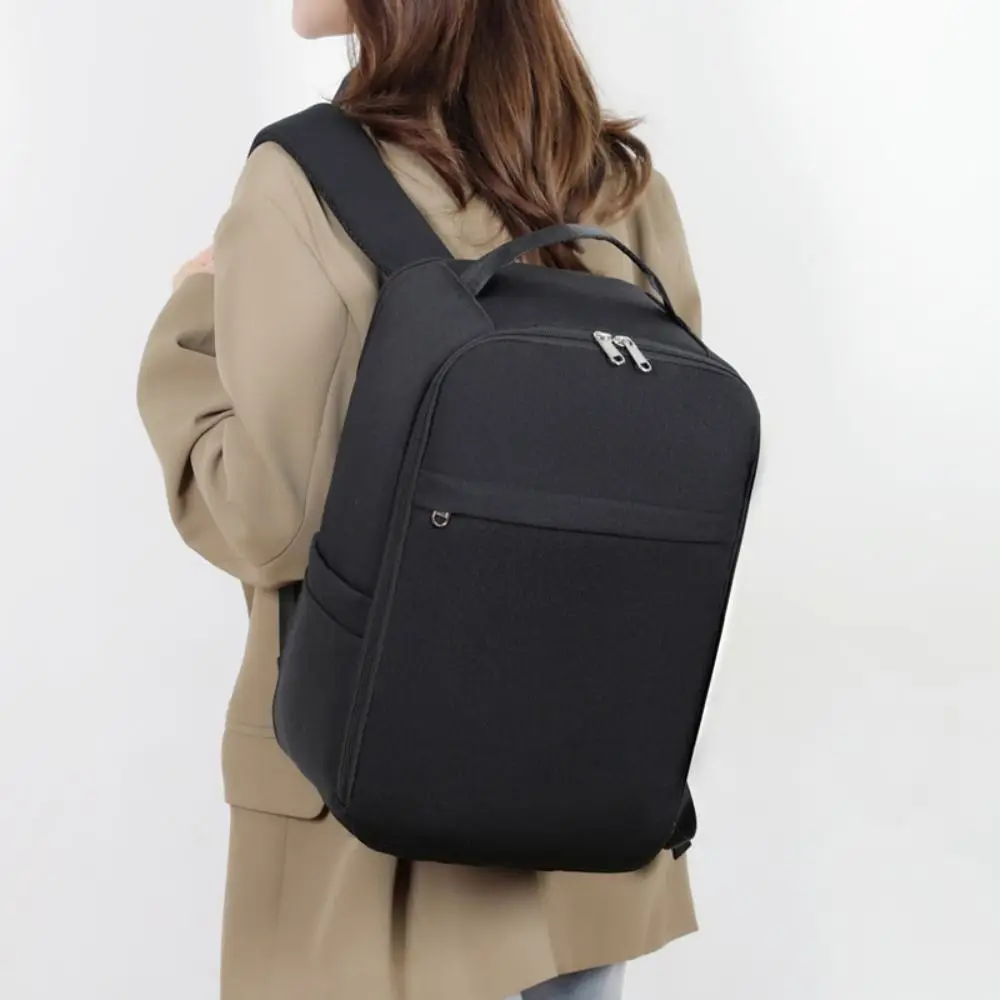 

Large Capacity Business Backpack Waterproof Wide Straps Student School Bag Multi Functional Lightweight Travel Laptop Rucksack