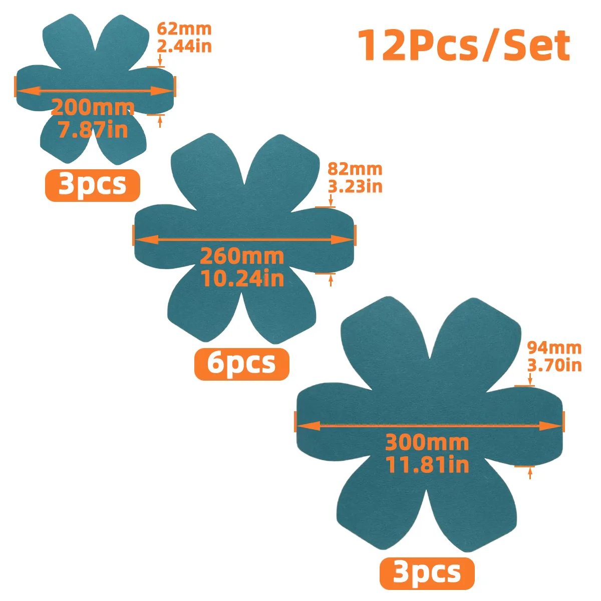 12PCS Felt Insulation Pad Advanced Pot Bottom Protector Non Scraping Pot Pad Multifunctional Desktop Ceramic Heat-Resistant Pad