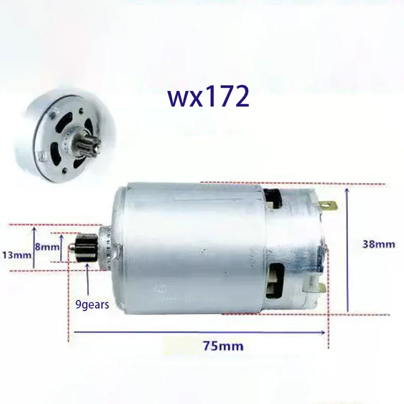 Für Worx Vollständige Palette von Motoren und Originalteilen WU380 WX390/128/531.9/171 WX129 WU278/278S/299/128/128.5