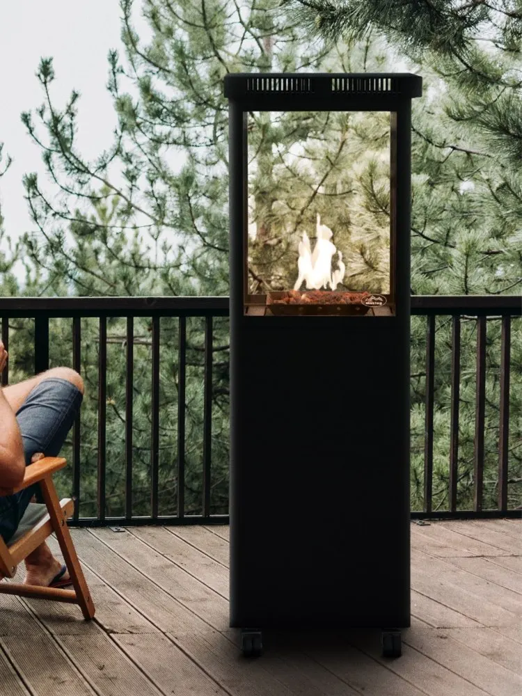 

Outdoor Heater LPG Heater Hotel Courtyard Restaurant Baking Fireplace Homestay Camping Real Fire Fireplace