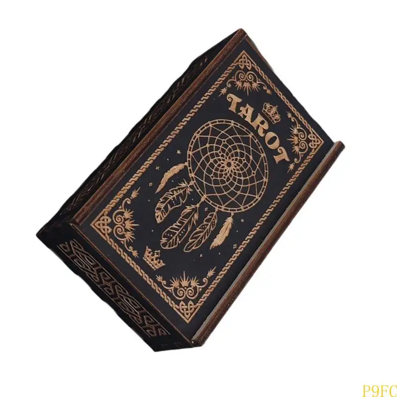 

P9FC Tarots Card Box Astrology Diving Case Cane Cante