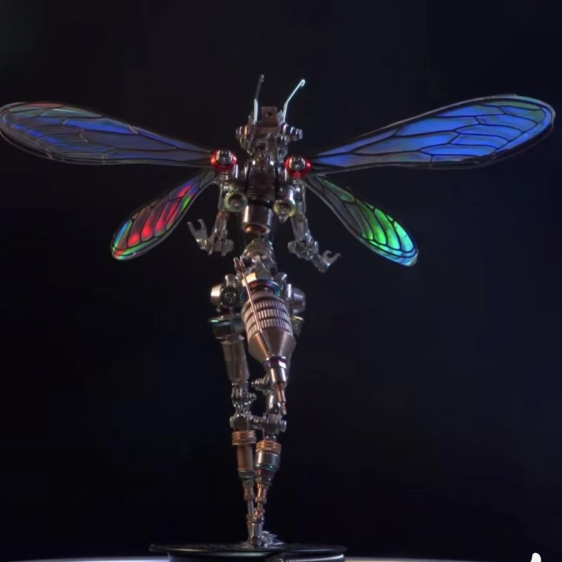 DIY Mechanical Insects Assembly Kit Animals Metal Wasp Scorpion Mantis Prayer Model Building Kits for Children Adults