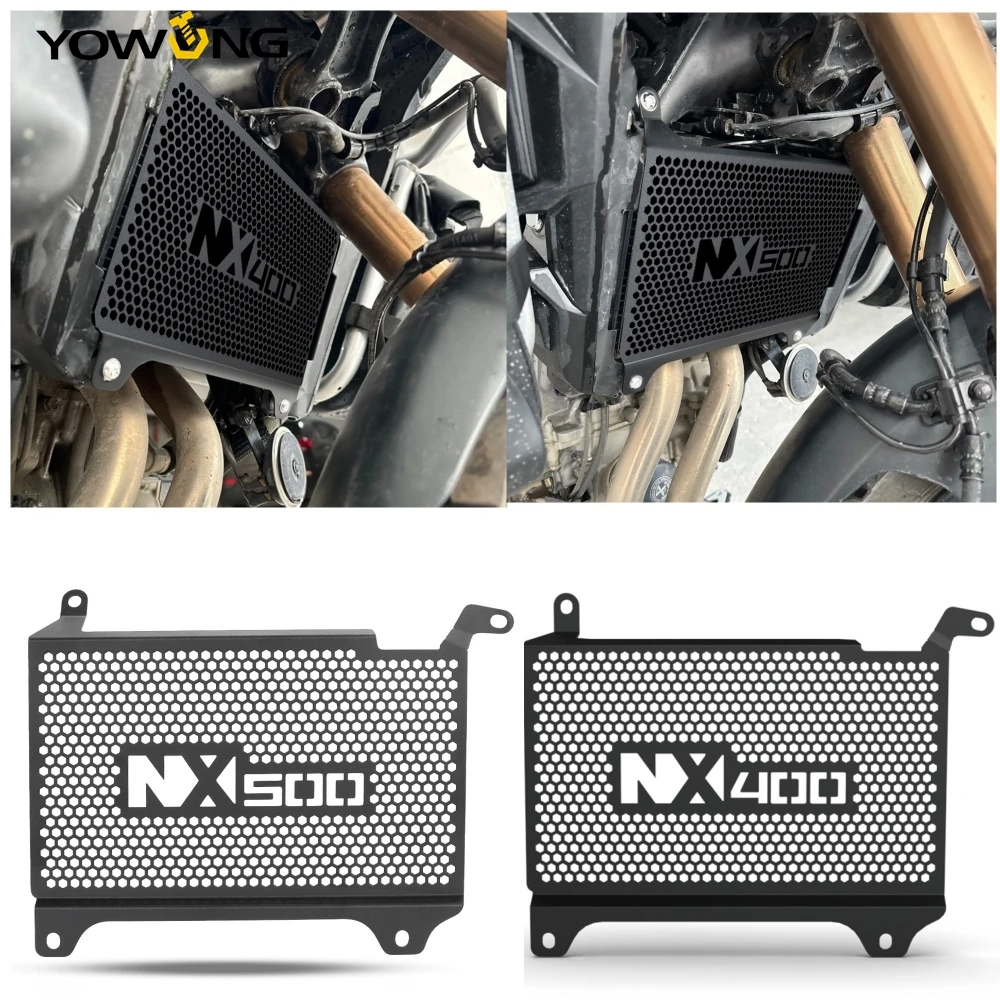 

Radiator Guard Grille Protector Cover Cooler Grill Protective Motorcycle Accessories FOR Honda NX400 NX500 NX 500 2023 2024 2025
