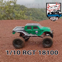 RGT 18100 TRAMPLE 1:10 1/10 2.4G 4WD Crawler Electric Off-road Vehicle All Terrain RC Model Car RTR Grey Blue Green EX18100