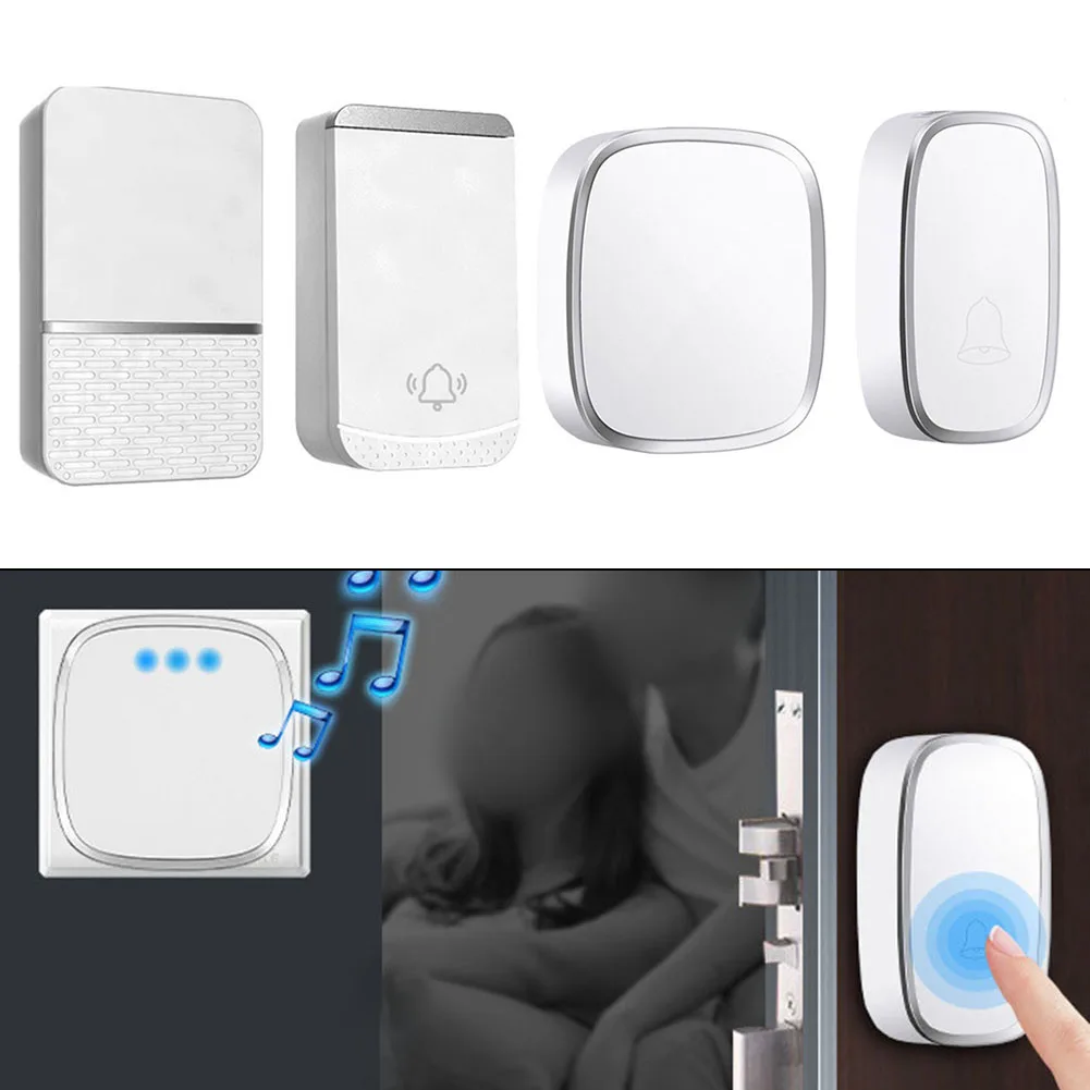 

Wireless Smart Doorbell Home Welcome Door Bell Loud Smart Doorbell Wireless Home Ultra-long Distance Use Without Batteries