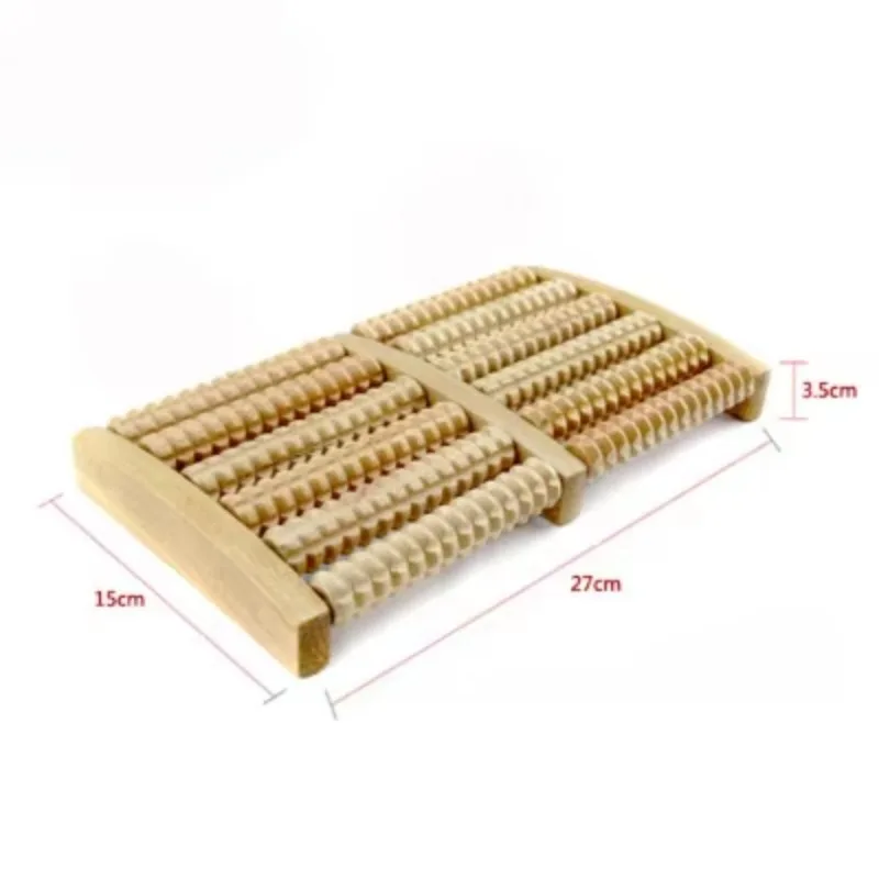 

Handheld Wooden Roller Massager, Bead Manual Foot Massager, Wooden Foot Massager