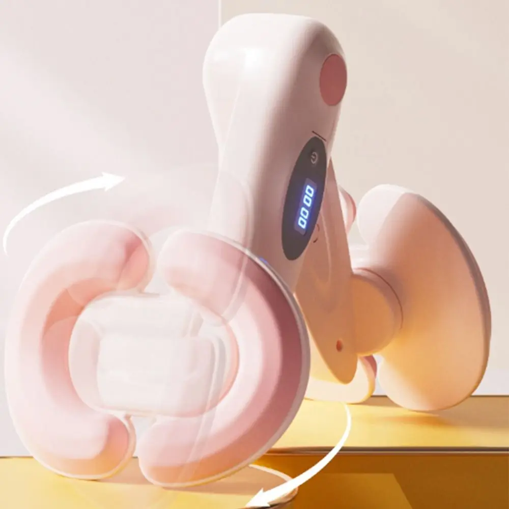 Strength Adjustable Pelvic Floor Trainer Digital Counter Non-Slip Thigh Master Multifunctional 360 Degree Rotation