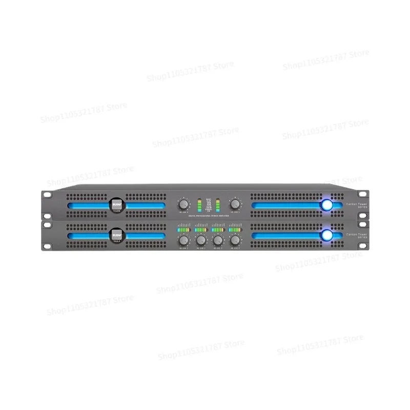 Digital Pure Post-stage Power Amplifier Two-channel Professional Four-channel High Power Amplifier