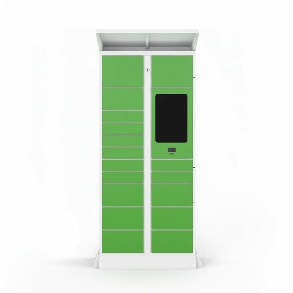 Express Parcel Locker Courier Companies Heavy Duty Steel Self Pickup Mailbox Electronic Lock Custom Branding Weather Resistant