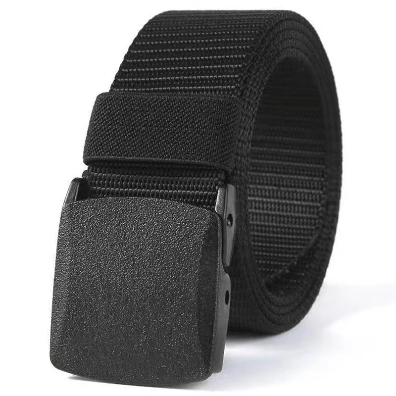 Military Automatic Buckle Nylon Belt Outdoor Hunting Multifunctional Tactical Canvas Belt High Quality Men Belt 2026