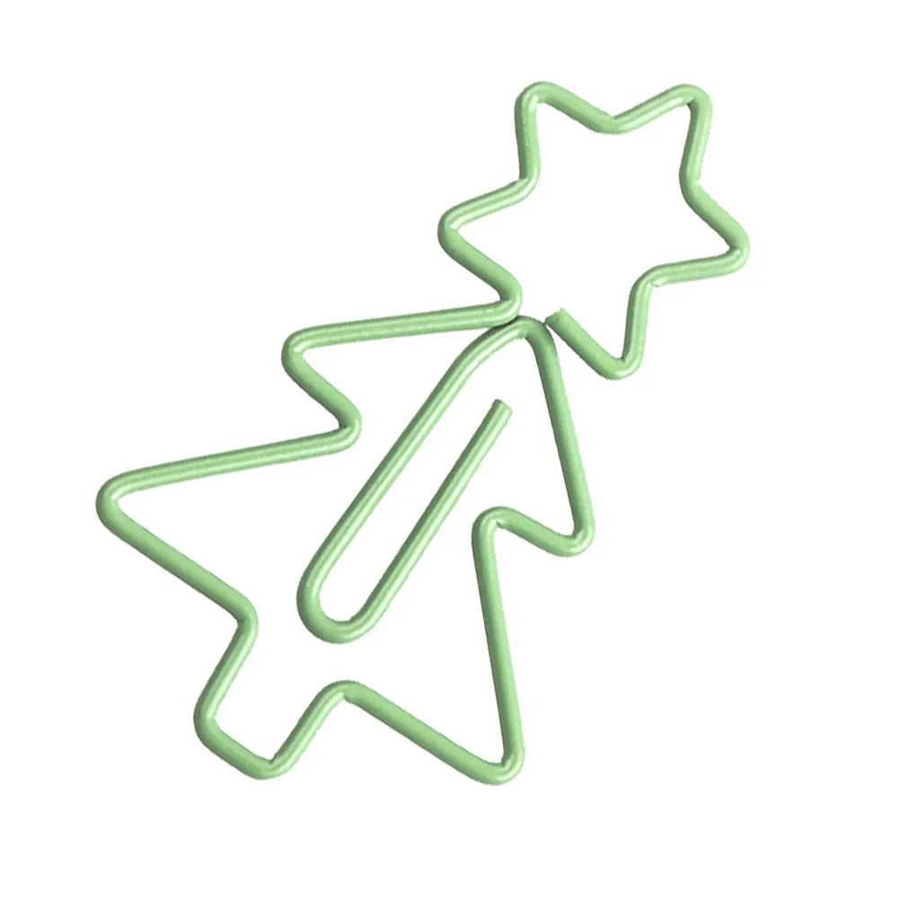 1pcs Bookmarks Letter Clips Metal Modeling Paper Clips For Office School Stationery Tree Shape Bookmarkers Clamp Mini Cartoon