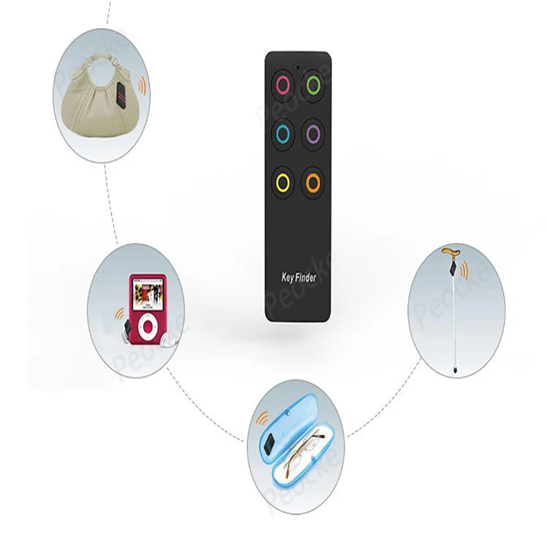 لاسلكي لمكافحة خسر مفتاح مكتشف جهاز المحفظة التحكم عن بعد تحديد المواقع المقتفي مفاتيح متعددة الوظائف الباحث للهاتف الحيوانات الأليفة الطفل