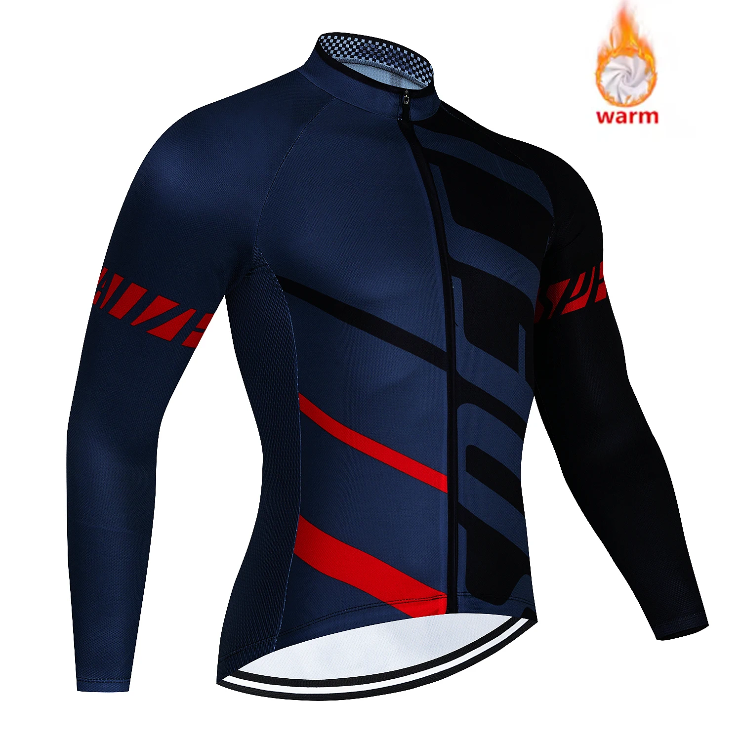 WinterCycling Jacket Men's  Long Sleeve Bike Thermal Fleece Clothing Chaqueta De Ciclismo Hombre Road Bike Motorcyclist Clothing