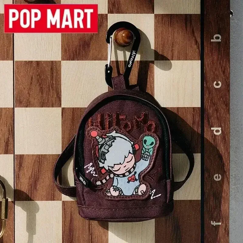 POP MART Hirono Echo Series Mini Bag Blind Box Surprise Mystery Box Cute Anime Action Figurines Home Decor Desktop Model Dolls