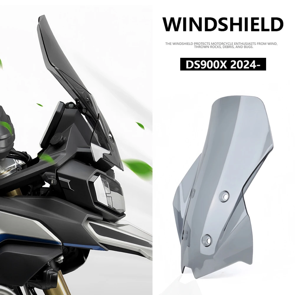 

For Voge 900 DSX 2024- Motorcycle accessories Windshield Windscreen Wind Deflector Fairing Cover Front Windscreen DS900X DS 900X