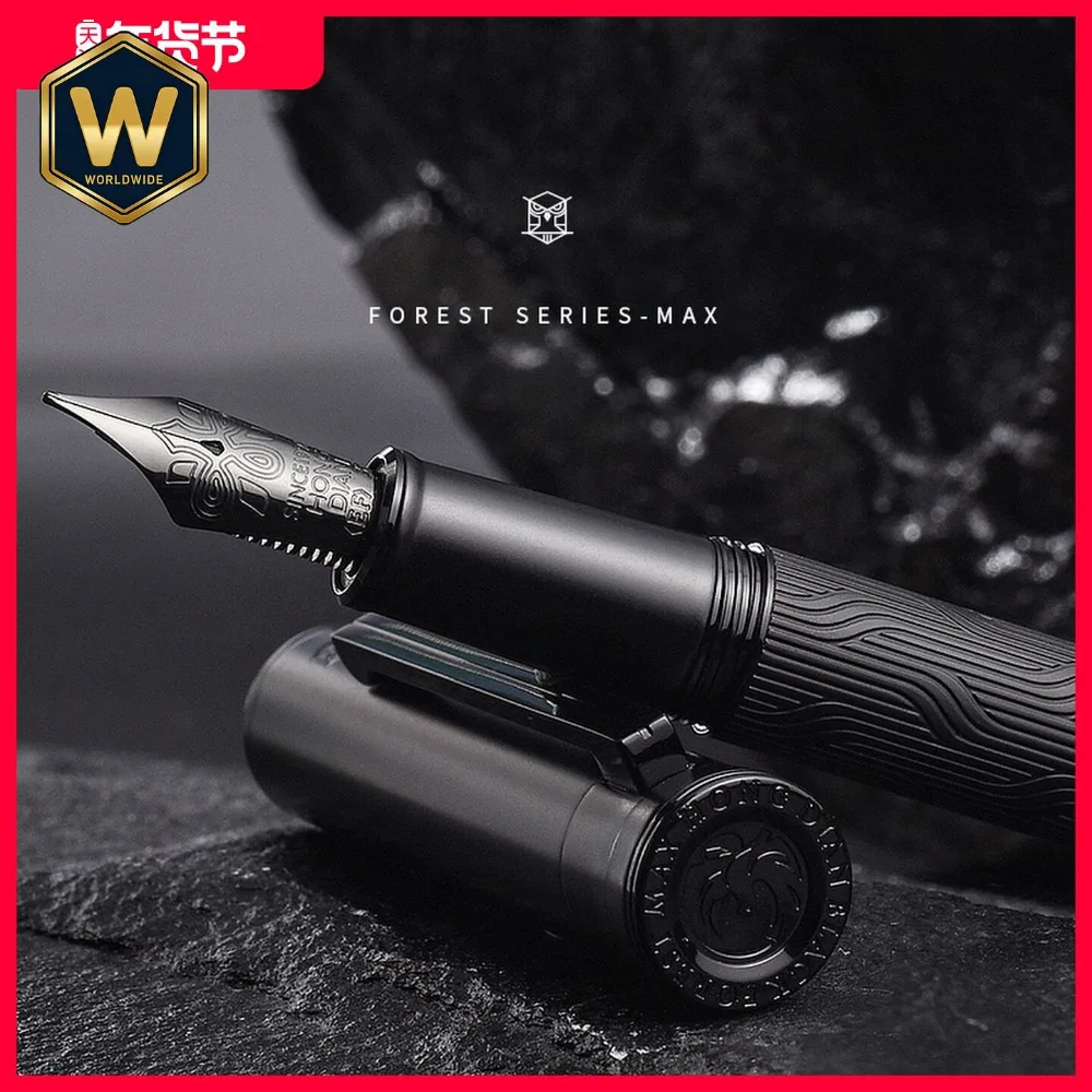 For 1860 Black Forest MAX Retro Chinese Style Chinese Knot Bright Nib High-end Exquisite Gift Business Office Signature Pen