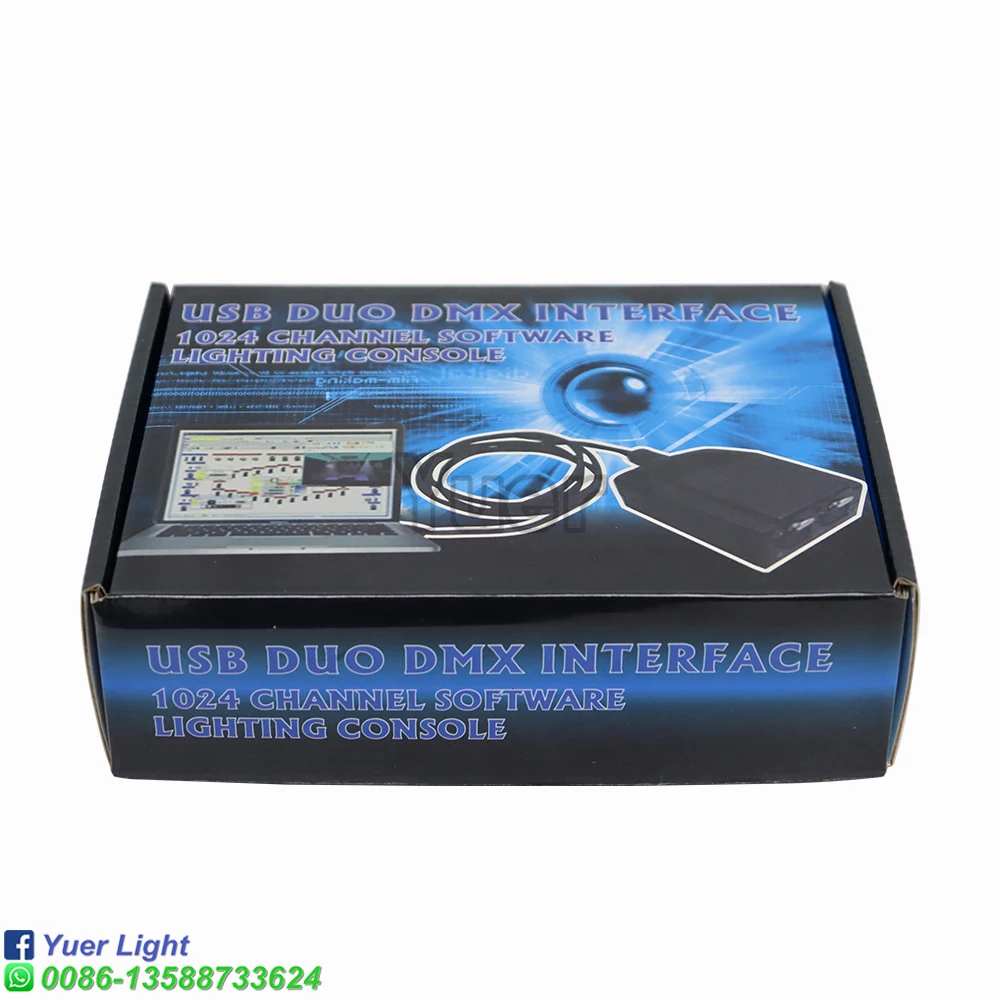 Stage Lighting Controller Orignal Martin Light Jockey USB 2.95 DMX Interface 1024 Channel Software USB DMX PC 3D