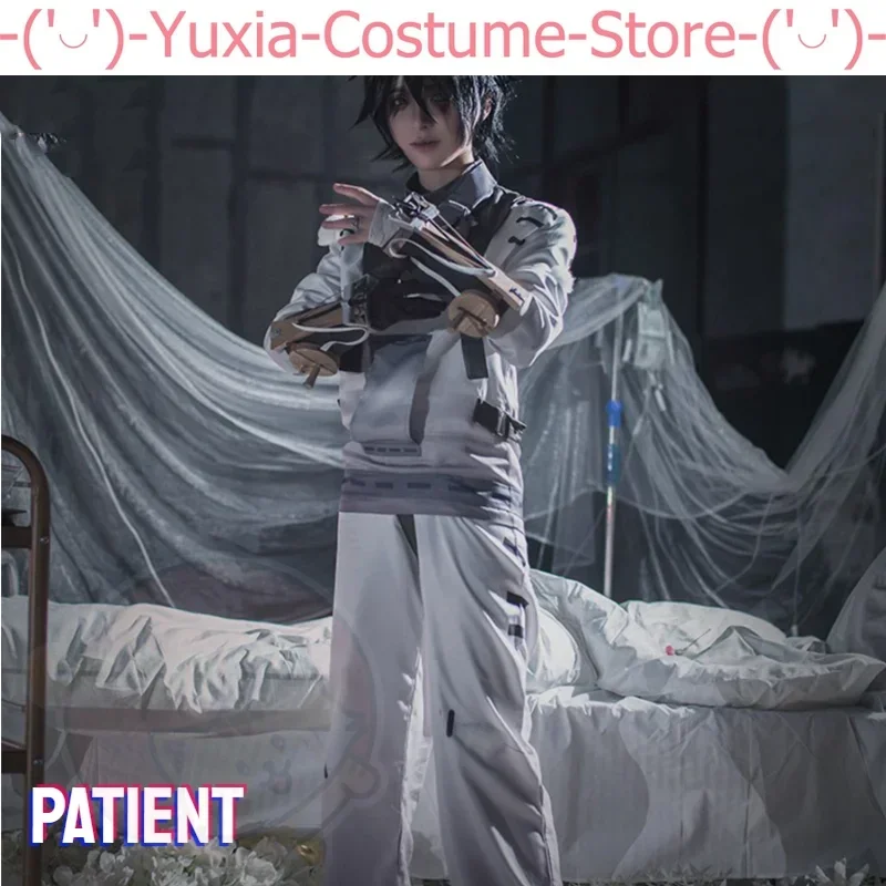 Game Identity V Patient Cosplay Costume Game Cos Identity V Cosplay Patient Emil Costume and Cosplay Wig