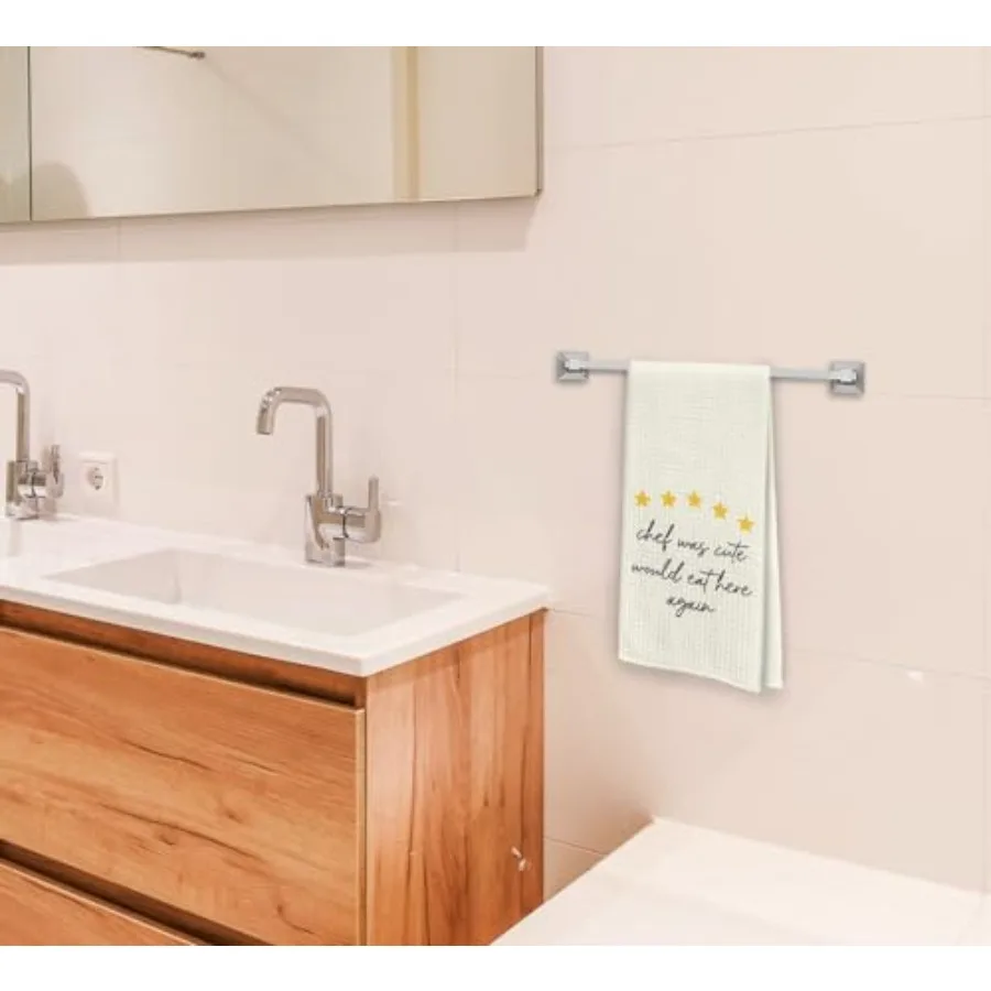 ستأكل مناشف المطبخ المضحكة للطهاة هنا مرة أخرى، ملابس مطبخ من البوليستر مطبوعة بأحرف بيضاء #5