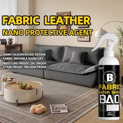 NEW Fabric Shield Spray - Waterproof & Stain-Resistant, Nano Technology for Long-Lasting Protection of Clothing and Home Decor