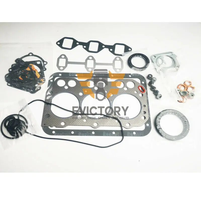 For YANMAR 3TNA72L 3TNA72 overhaul kit piston + ring + full gasket kit