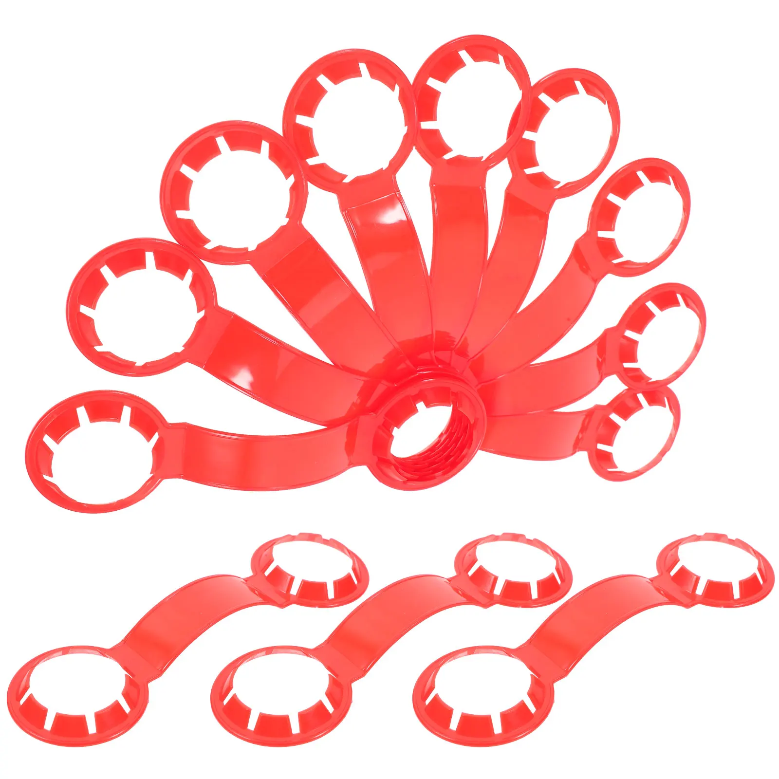 

100pcs H Buckle Water H Bottle Hanging Buckle 2 8 3 5cm Drink Bottle Holder Bulk PP Lifting Clip