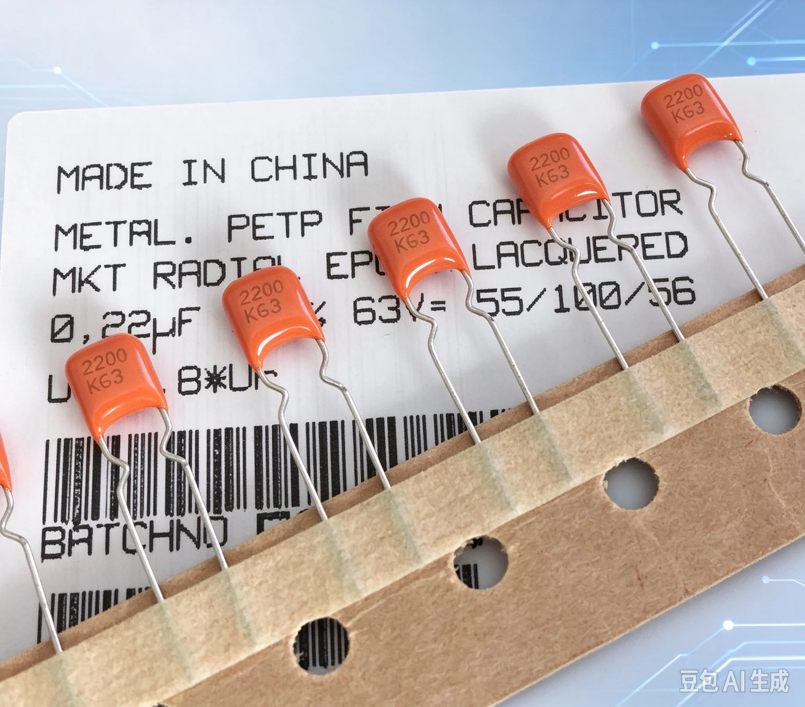 Genuine for PHILIPS MKT 0.22UF 224K 63V 5mm Pitch   200pcs