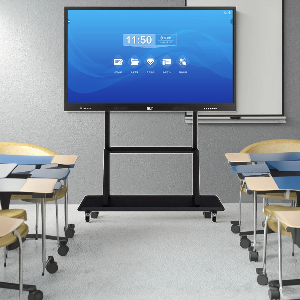 65" 75" 86" 98" Electronic Touch Screen Flat Panel Display Smart Board Interactive Whiteboard For Schools And Meetings
