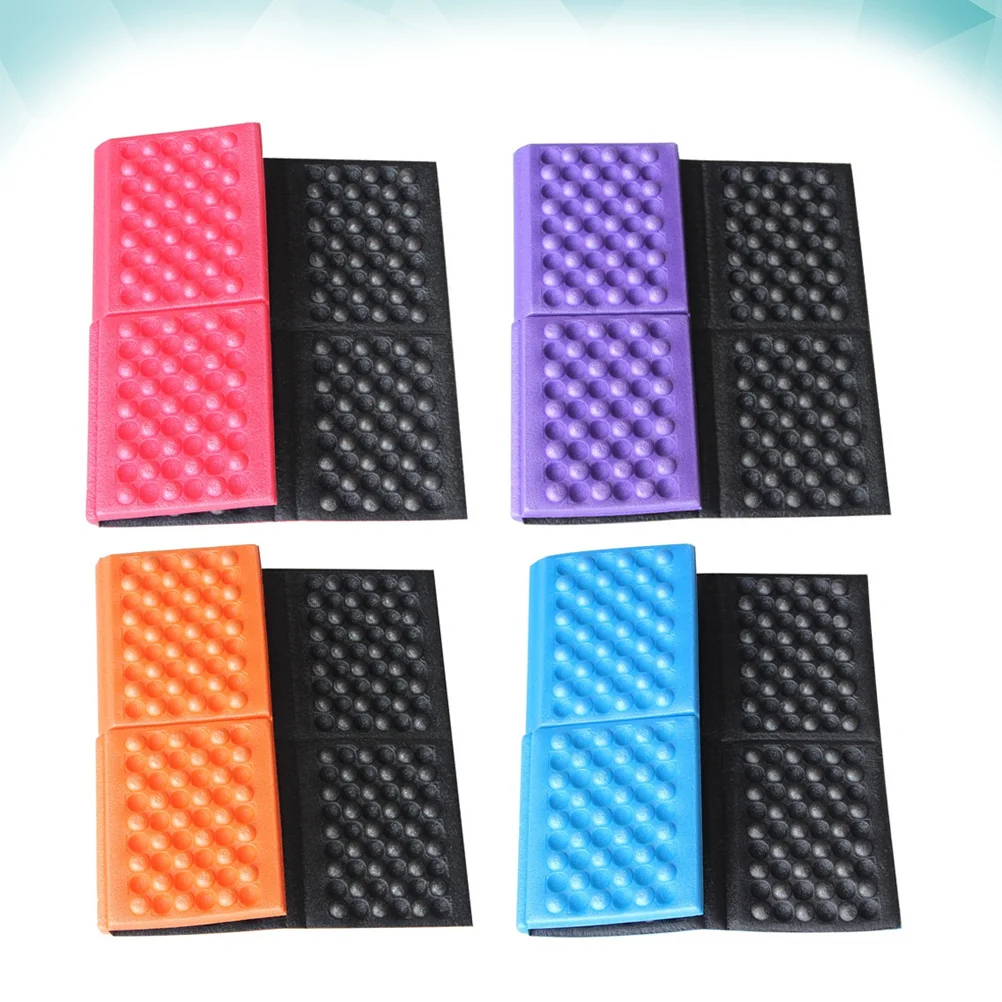 

4Pcs Waterproof Dampproof Picnic Blanket Foldable Six-Fold Xpe Outdoor Cushion Lightweight Portable Mat for Beach Hiking Picnic