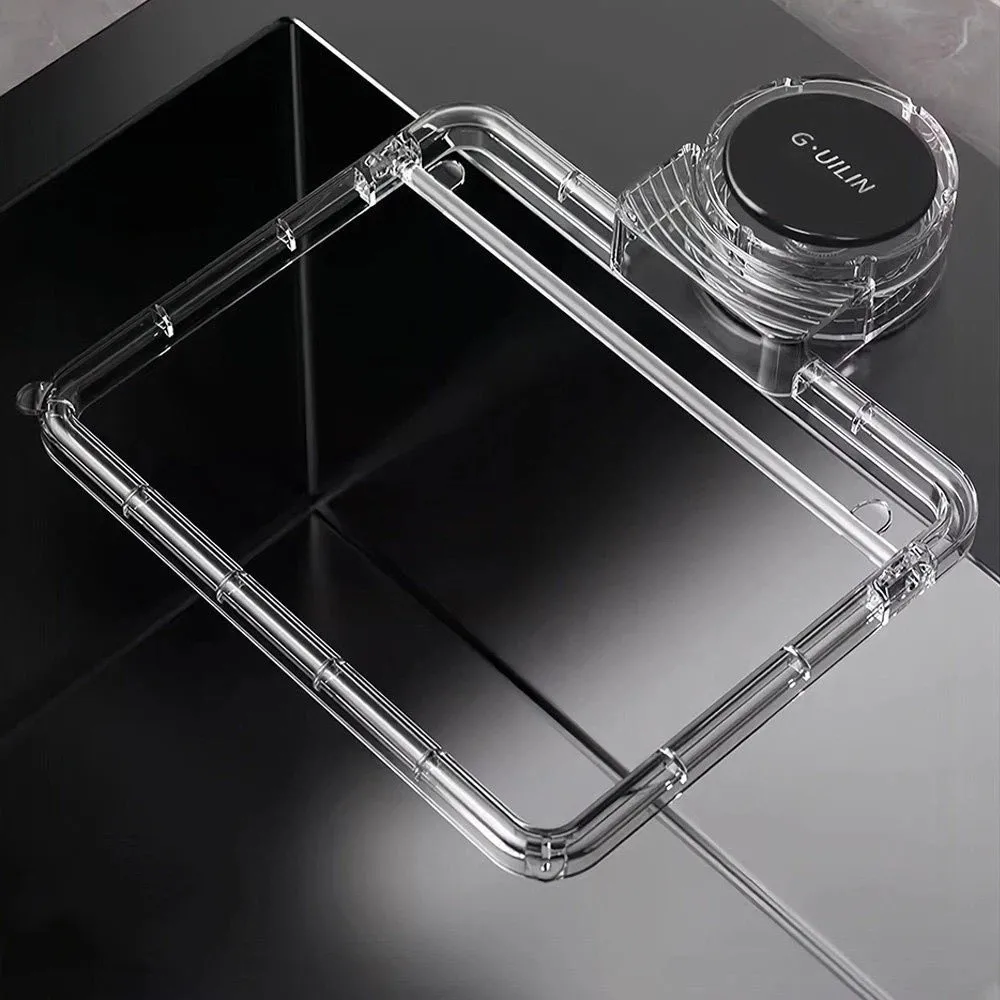 Suction Cup Kitchen Sink Filter Anti Clogging Multi-Purpose Sink Drainage Basket Fine Mesh Strong Load-Bearing Hanging Net Frame