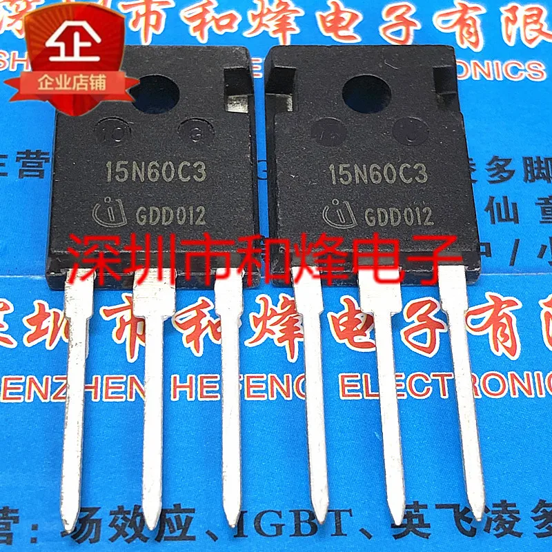 10 قطعة/الوحدة 15N60C3 SPW15N60C3 TO-247 600V 15A Datasheet-مكون إلكتروني للاستخدام المهني