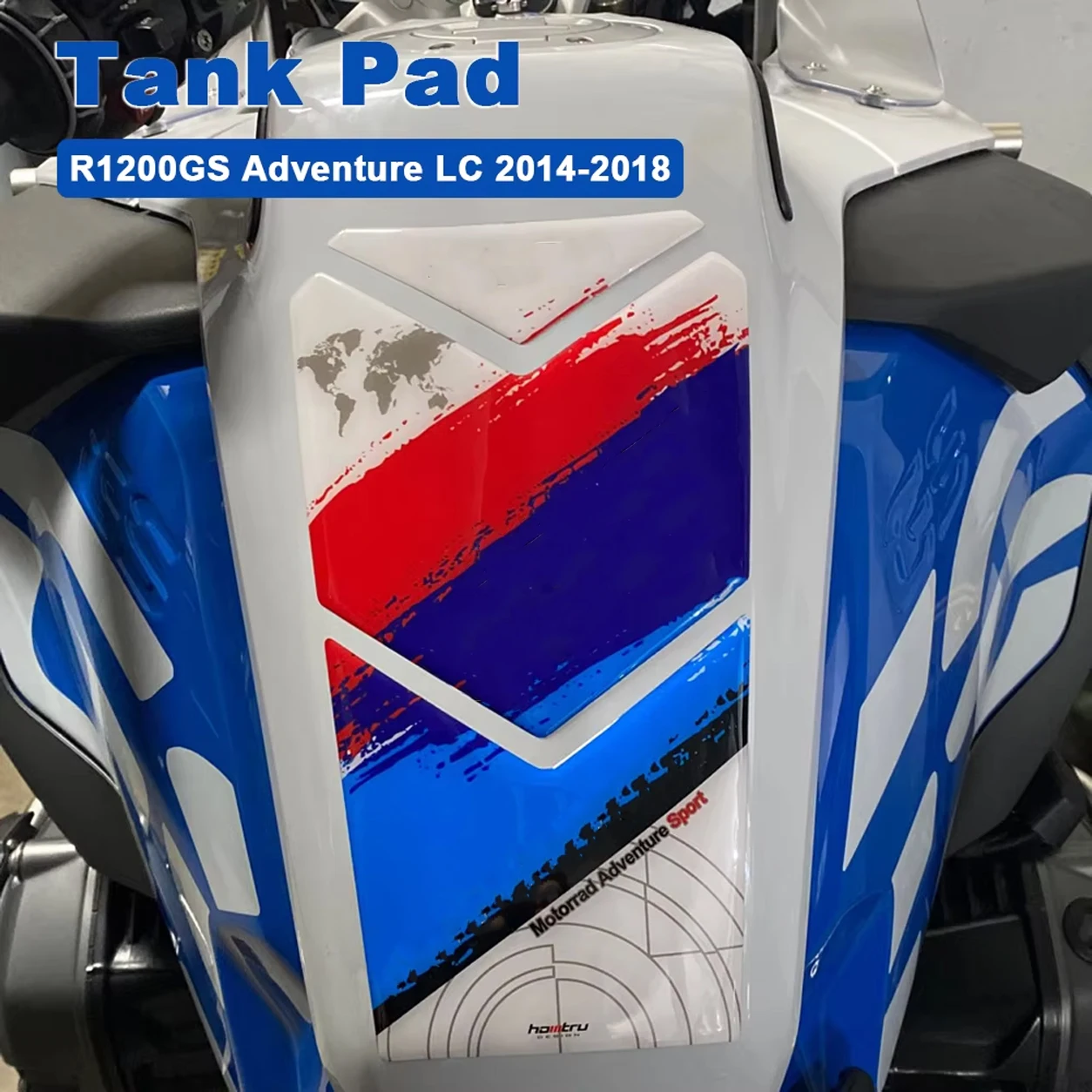 Motorcycle Sticker Waterproof For R1200GS R 1200 R1200 GS 1200GS Adventure LC 2014 2015 2016 2017 2018 Tank Pad Decals