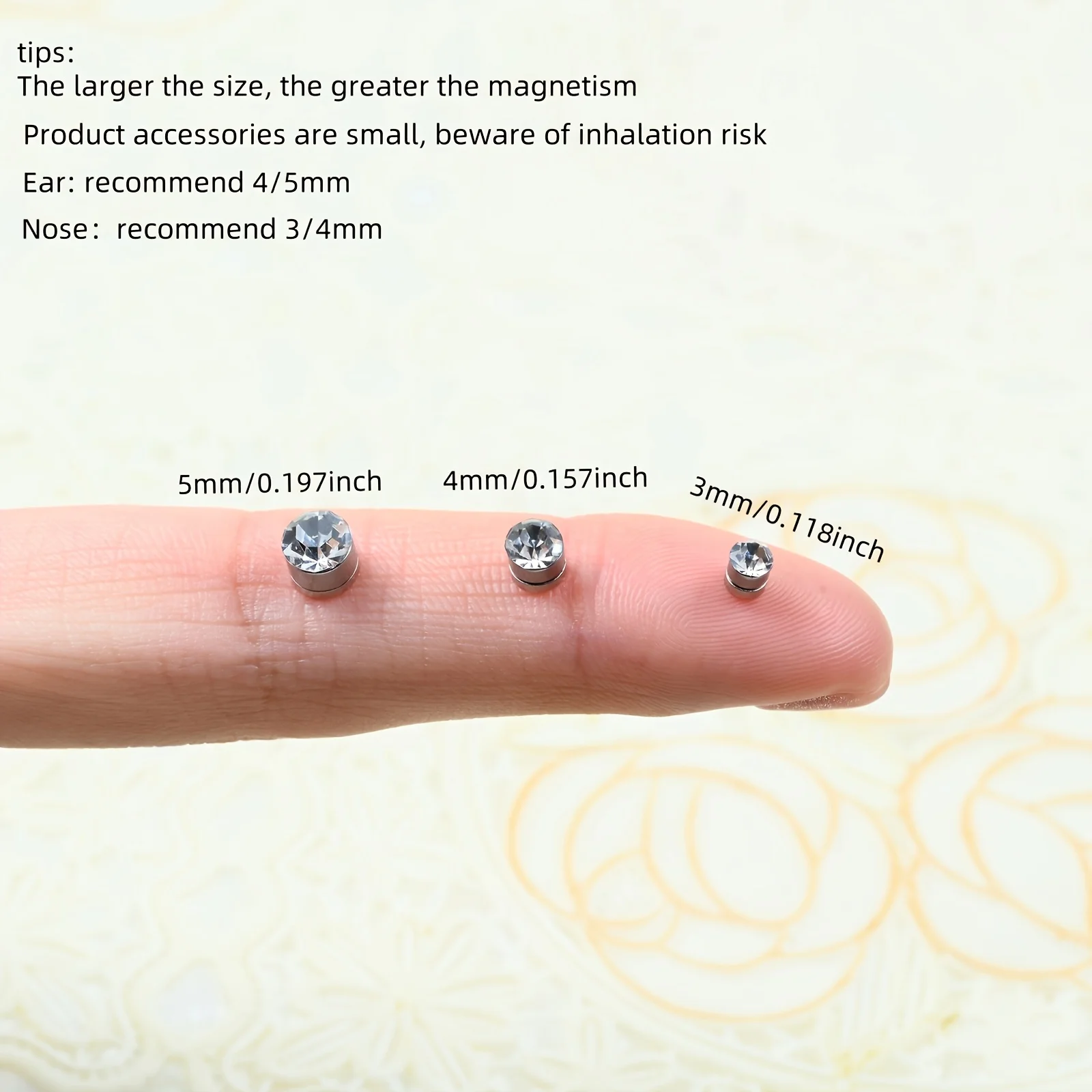 12pcs Dopamine-colored Ear And Nose Clip Set