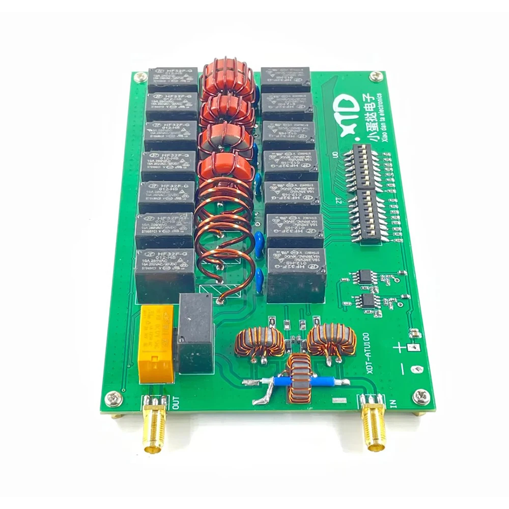 تجميع Xdt Atu N1 (XDT-ATU100) 1.8 ميجا هرتز-50 ميجا هرتز 200 واط موالف هوائي يدوي عالي التردد موالف هوائي الموجات القصيرة