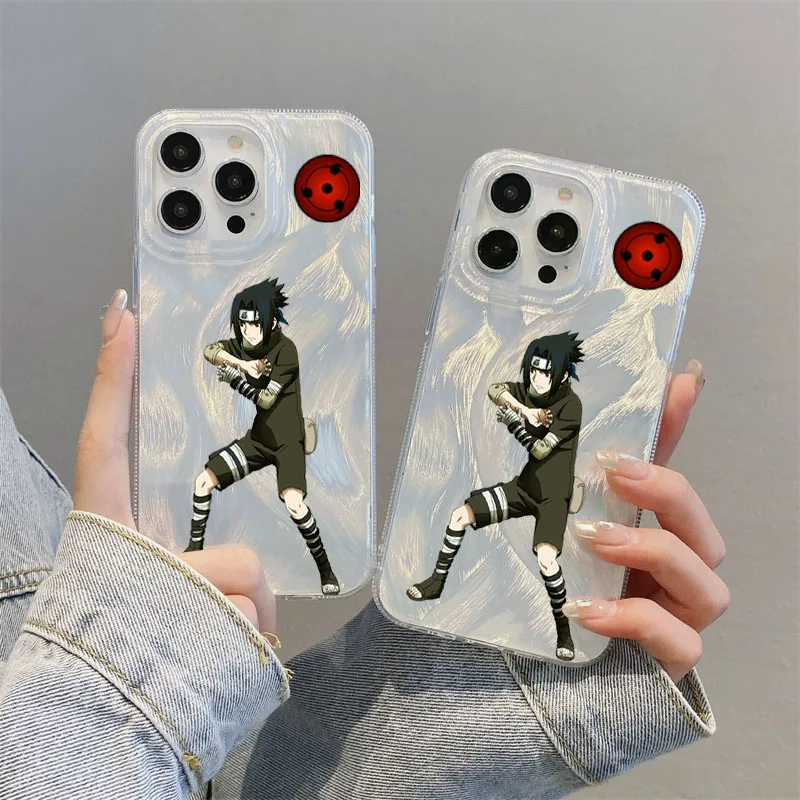 

Naruto cartoon characters Phone Case For iPhone 16 15 14 13 12 11 Pro Max X XR XS 13 7 8 Plus 16E SE 2022 14 Pro Fundas Cases