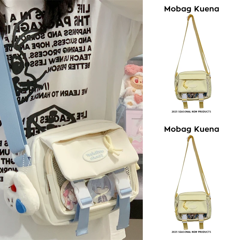 

Summer Season Color Blo Women's oulder Bag Lightweight Transparent Crossbody Bag Simple Casual Sle Korean Faion Bag