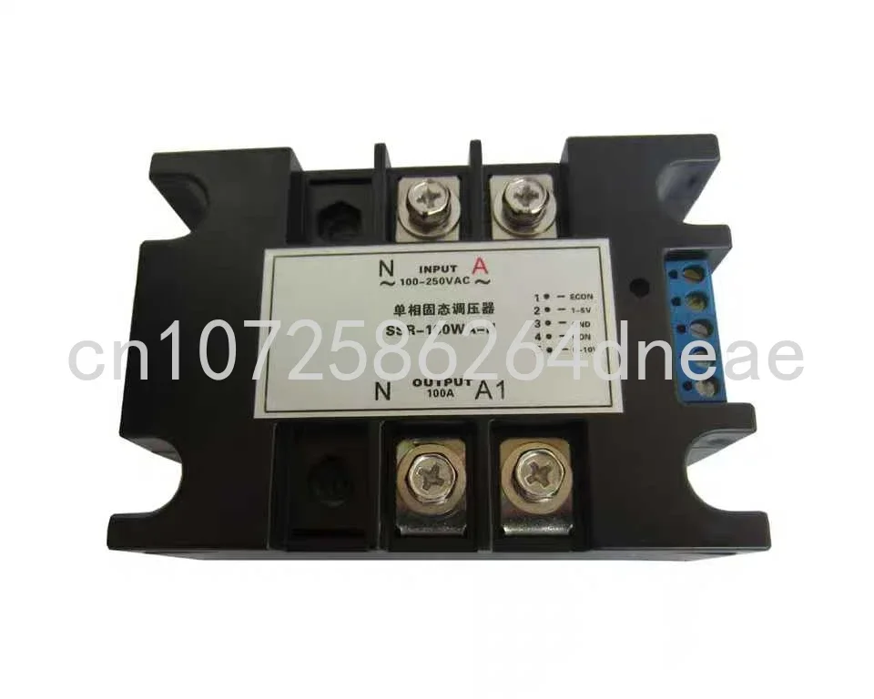 Single-phase AC Fully Isolated Half-wave Thyristor Voltage Regulator, Solid State Voltage Regulating Module 40A Vibration Coil