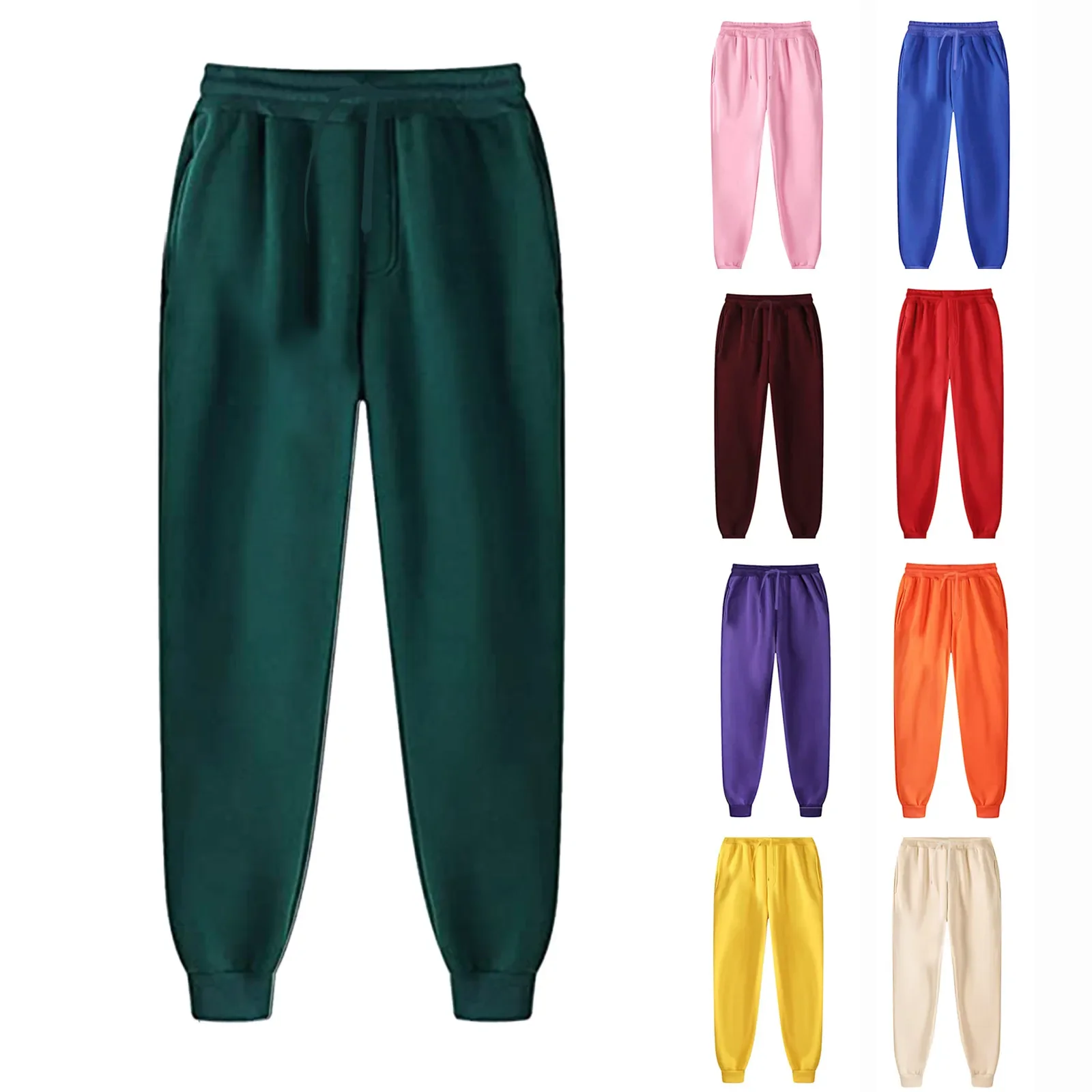 

Solid Sweatpants Men Track Pants Jogger Men Sweat Pants Trousers Jogging Homme Trackpants Jogger Pantalones Para Hombre