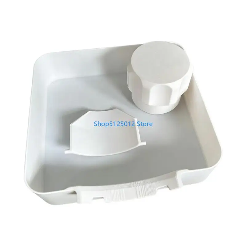 G8TC Washing Machine Drain Pan with Raised and Guide for Indoor Use