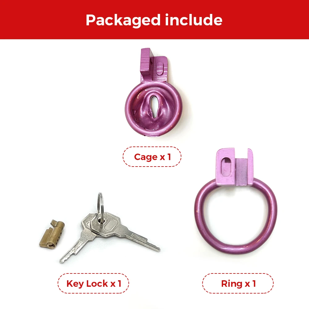 BDSM Pussy Vaginal Chastity Cage Devices Small Male Bondage Cock Cage Slave Penis Ring Sex Shop 18+ Gay Ladyboy Sex Toy for Men