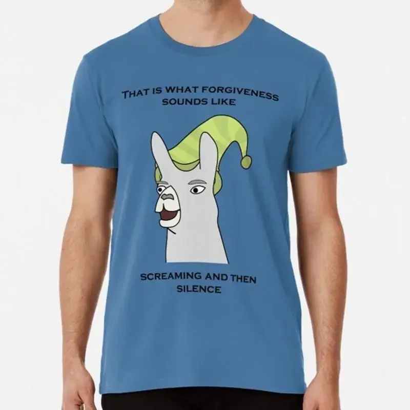 Llamas With Hats That Is What Forgiveness Sounds Like S 5XL Made in USA T Shirt