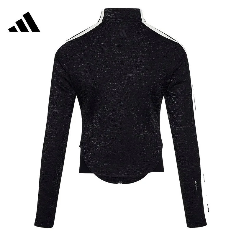 adidas Zip Up Varsity Woven Jacket Spring Preppy Campus Style Light Pocket Outer TopKX8909 1PCS