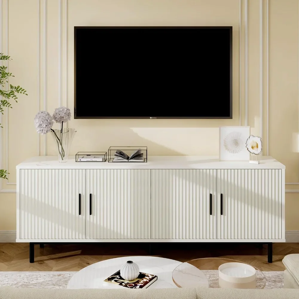 70" Fluted Tv Stand… - image