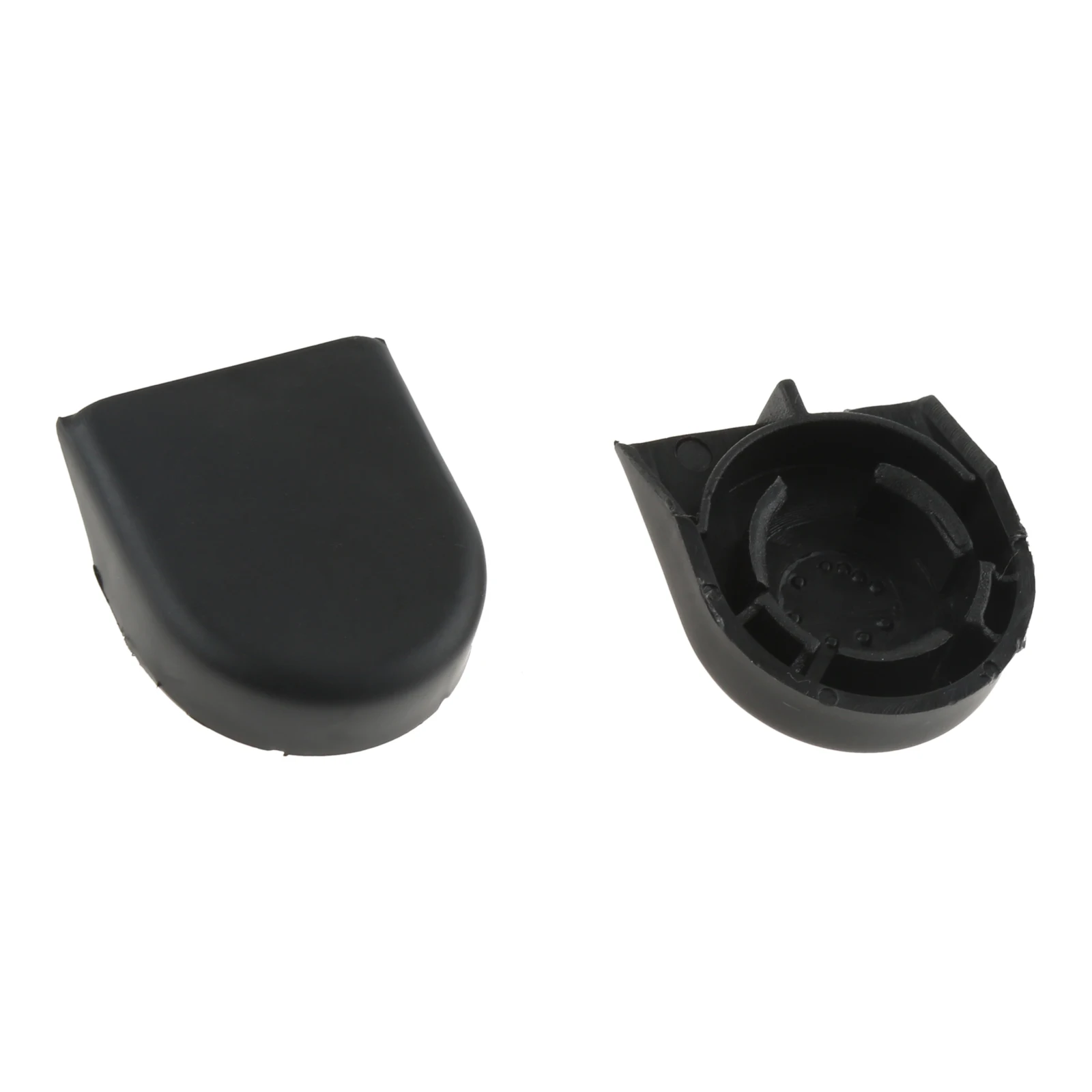 2Pcs Black Plastic Auto Car Front Windscreen Wiper Arm Head Nut Cap Bolt Cover 85292-0F010 for Toyota Corolla Verso Yaris Auris