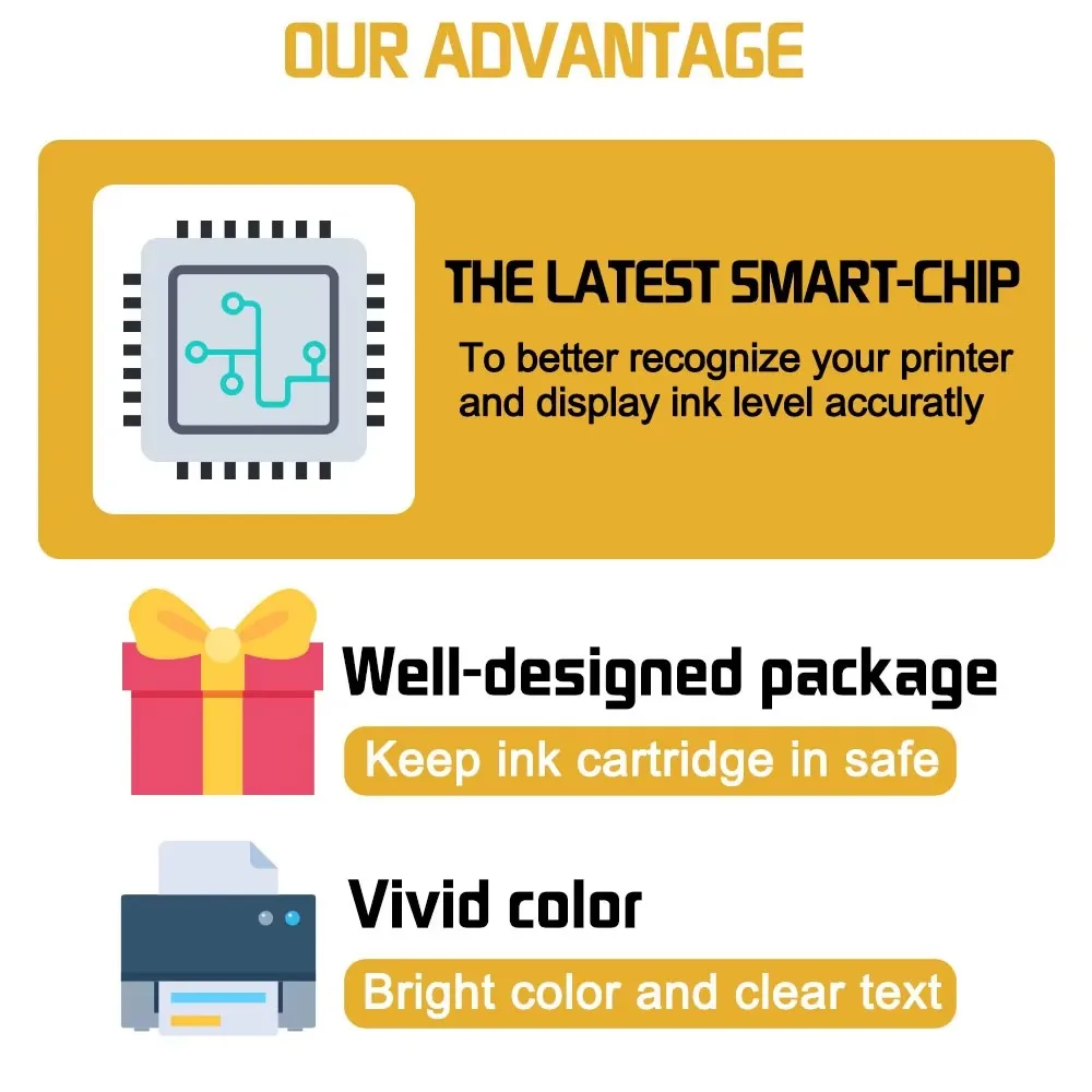 PGI 150 151 Ink Cartridge PGI150 151 XL Compatible For Canon PIXMA MG6610 MG7110 MG7510 IP7210 IP8710 MX721 Ix6810 Printer view 4